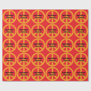 Pensionerad hippie presentpapper