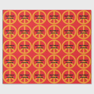 Pensionerad hippie presentpapper
