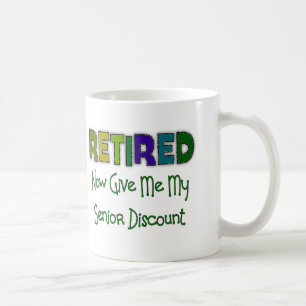 Pensionerad HÖG RABATT Kaffemugg
