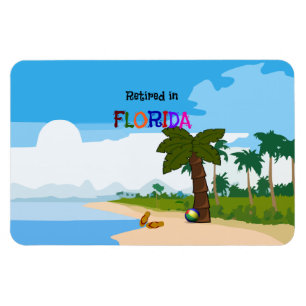Pensionerad i Florida Magnet