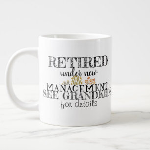Pensionerad Jumbo Mugg
