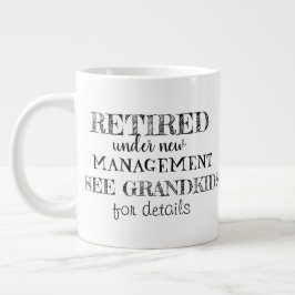 Pensionerad Jumbo Mugg