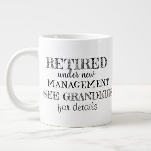 Pensionerad Jumbo Mugg