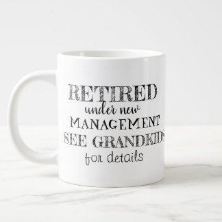 Pensionerad Jumbo Mugg