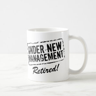 Pensionerad kaffemugg under ny ledning