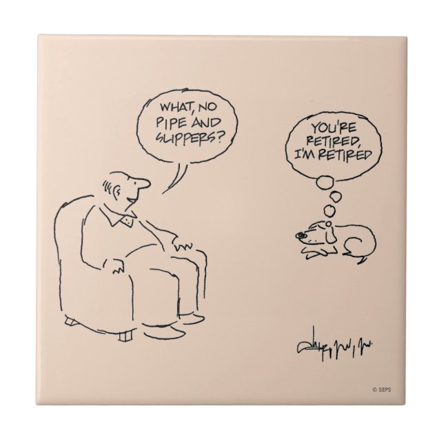 Pensionerad Kakelplatta (Framsidan)