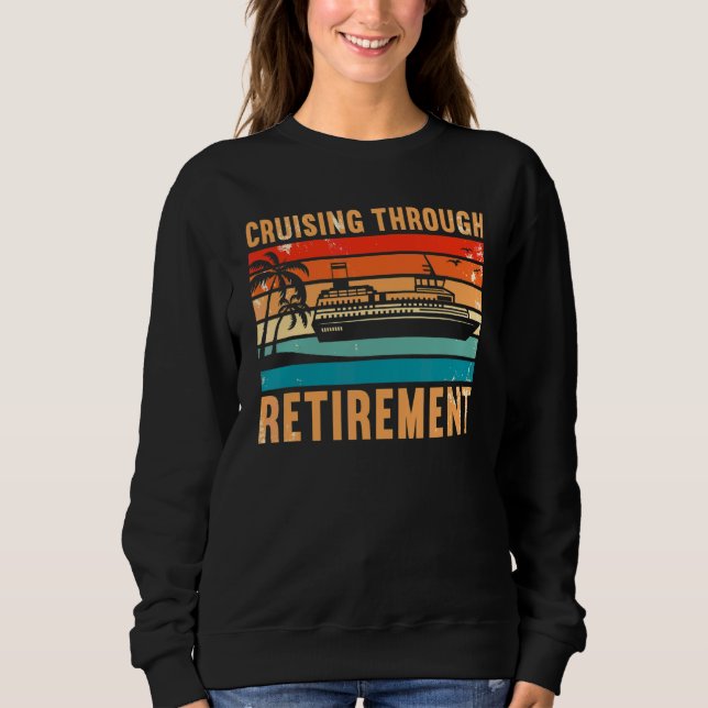 Pensionerad kryssning genom Pension 5 T Shirt (Framsida)