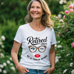 Pensionerad kvinna 2025 t shirt