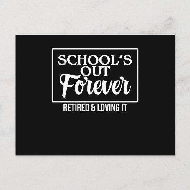 Pensionerad lärarutbildning i skolan i Student Gra Vykort (Framsida)