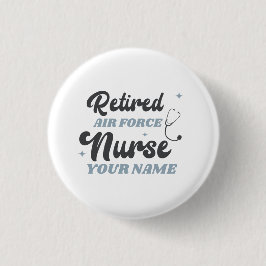 Pensionerad Luft Force Nurse Pension Knapp