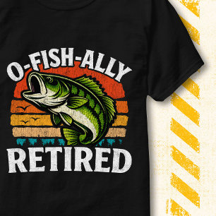 Pensionerad Make Pappa Fiske Citat Rolig Pensioner T Shirt