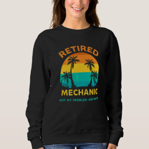 Pensionerad mekaniker Inte mitt problem längre Ret T Shirt
