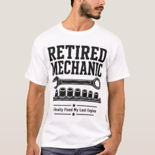 Pensionerad mekaniker skjorta - Jag fixade äntlige T Shirt