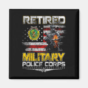 Pensionerad militär lus veteraner dag patriotiskt magnet