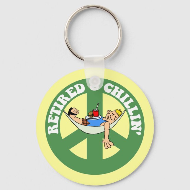 Pensionerad Nyckelring (Framsida)