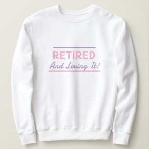Pensionerad och övergiven Dam Roligt Shirt T