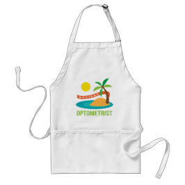 Pensionerad optometrikergåva förkläde