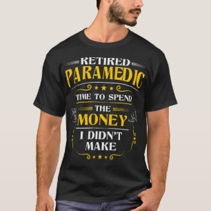 Pensionerad paramedicinsk personal pension t shirt