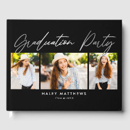 Pensionerad Party Studentfest Guest Bok