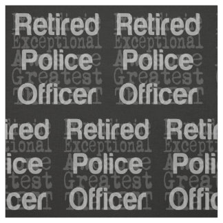 Pensionerad polischef Extraordinaire Tyg
