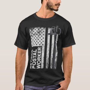 Pensionerad Postal Worker Scoring Mailman Pension T Shirt