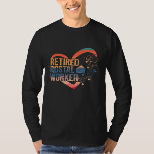 Pensionerad Postarbetare Mailman Pension 12 T Shirt
