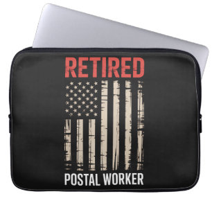 Pensionerad Postarbetare Pension Laptop Fodral