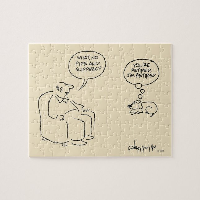 Pensionerad Pussel (Horisontell)