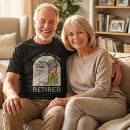 Pensionerad | Roliga pensionär äktenskap gåvor för T Shirt