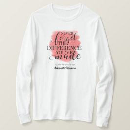 Pensionerad Rosa T Shirt