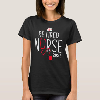 Pensionerad Sjuksköterska Kvinnors Förskola Omvård T Shirt