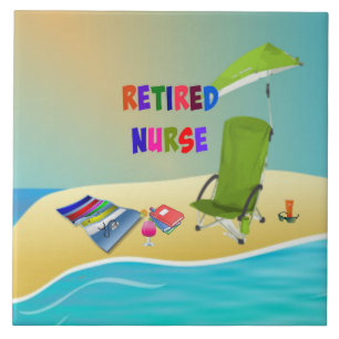 Pensionerad sjuksköterska, Roligten i Sol. Kakelplatta