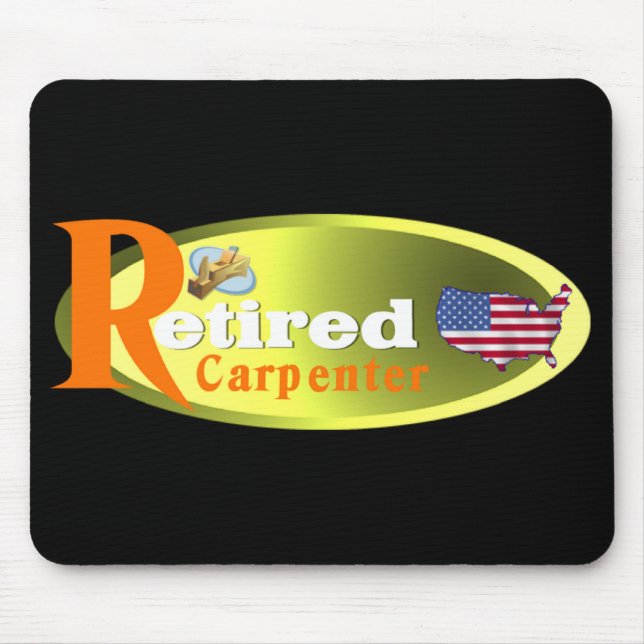 Pensionerad snickare USA Musmatta (Framsidan)