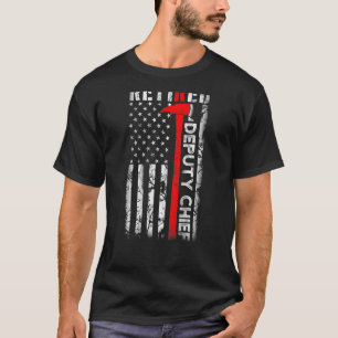 Pensionerad ställföreträdande brandchef Pension-br T Shirt