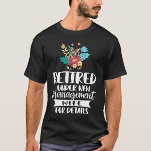 Pensionerad under Ny förvaltning Se Barnbarn-pensi T Shirt