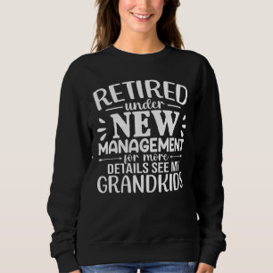 Pensionerad under ny ledning Rolig mormor T Shirt