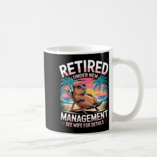 Pensionerad under ny ledning Se fru rolig pension Kaffemugg