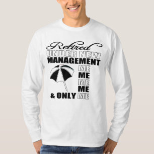 pensionerad under ny ledning t shirt