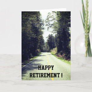 pensionerad väg kort