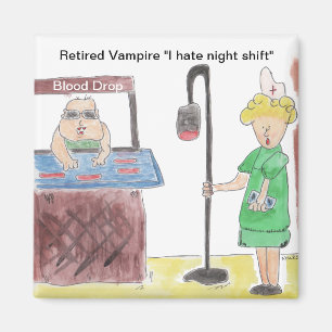 Pensionerad vampyr magnet