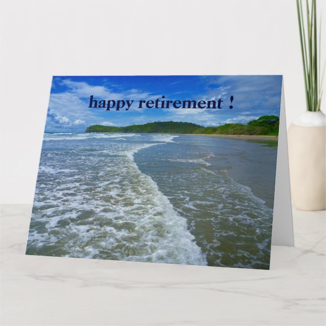 pensionerad vinkar big kort (Framsida)