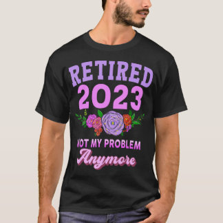 Pensionerade 2023-gåvor från Pension till kvinnor T Shirt