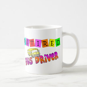 Pensionerade bussföraregåvor kaffemugg