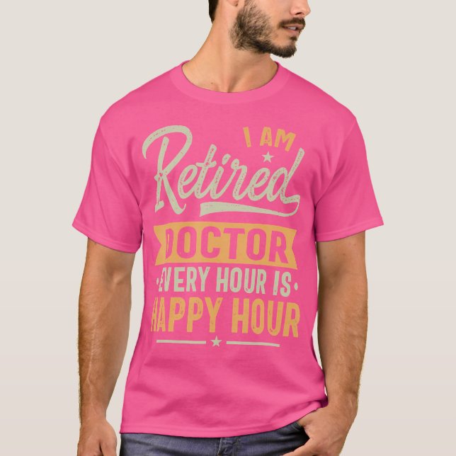 Pensionerade Doktor Gift Ideas - Doktor-pensionera T Shirt (Framsida)