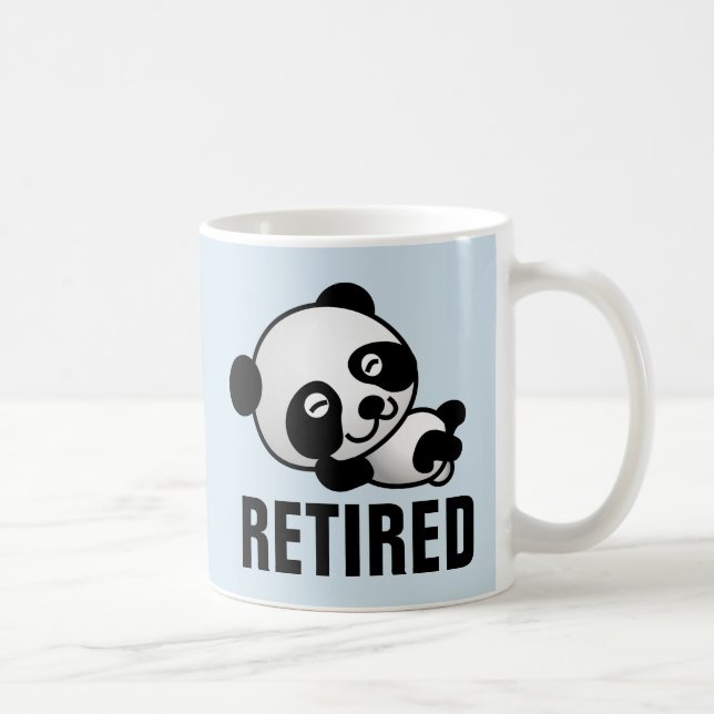 PENSIONERADE KOPP PENSIONERING KAFFEMUGGAR (Höger)