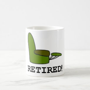 Pensionerade objekt kaffemugg