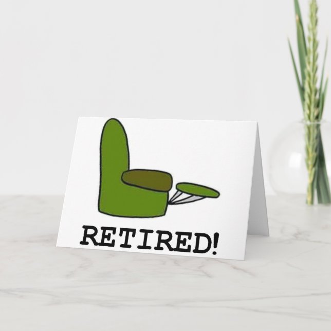 Pensionerade objekt kort (Framsida)