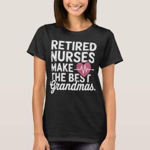 Pensionerade sjuksköterskor gör bästa mormas t shirt