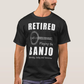 Pensionerade som spelar Banjo tre dagar T Shirt