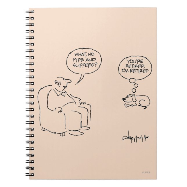 Pensionerat Anteckningsbok (Framsidan)